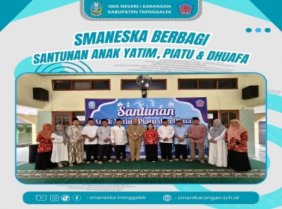 SMANESKA GELAR SANTUNAN ANAK YATIM, PIATU, DAN DHUAFA