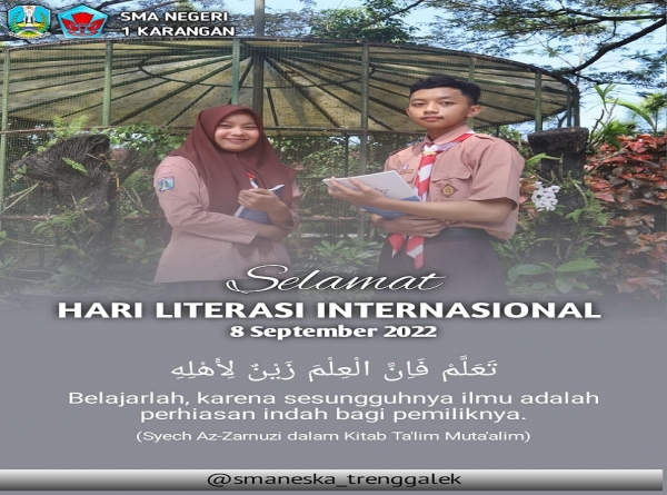 PADA 8 SEPTEMBER DIPERINGATI HARI LITERASI INTERNASIONAL