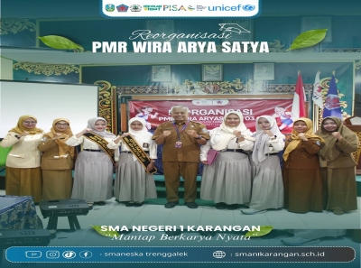 REORGANISASI PMR WIRA ARYA SATYA SMAN 1 KARANGAN TAHUN 2025