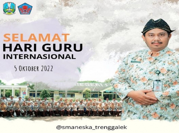 HARI GURU INTERNASIONAL, SEMOGA SMANESKA SEMAKIN JAYA