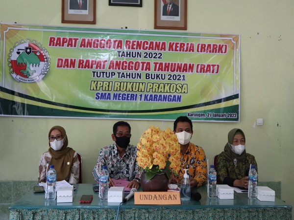 Rapat Anggota Rencana Kerja (RARK) Tahun 2022 &amp; Rapat Anggota Tahunan RAT (RAT)