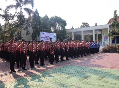 SMAN 1 KARANGAN GELAR UPACARA HARI SUMPAH PEMUDA 2023