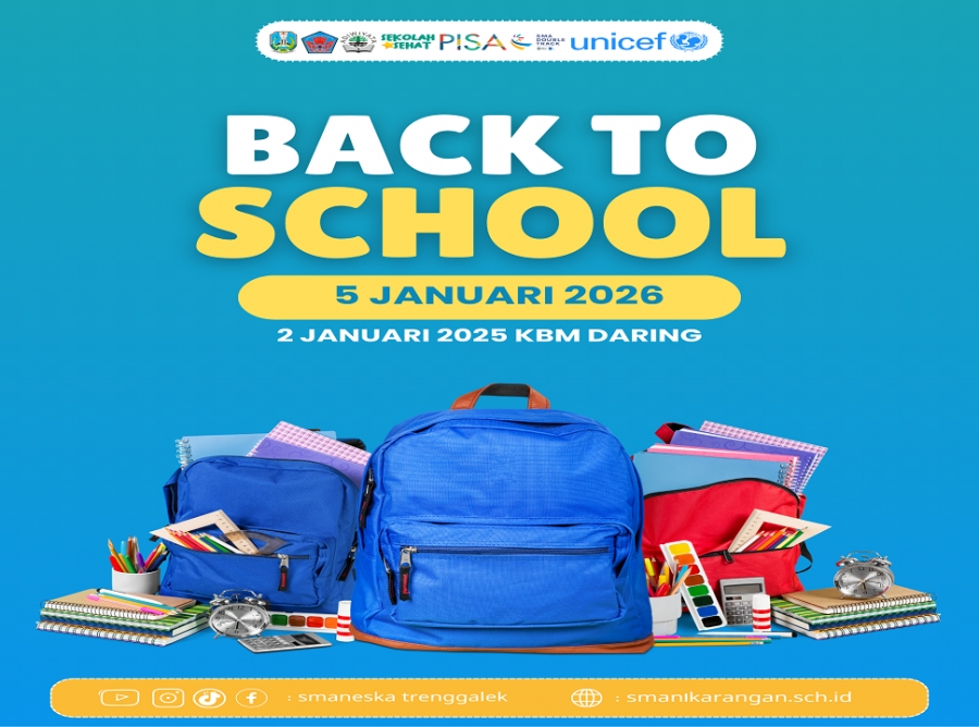 SMAN 1 KARANGAN SIAP SAMBUT SEMESTER GENAP T.A 2025/2026