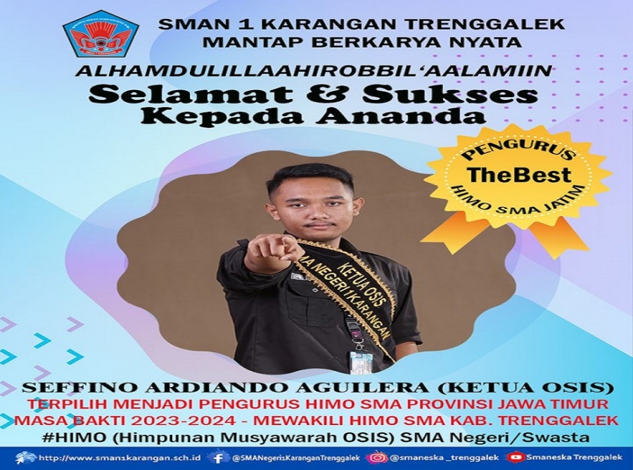 OSIS SMANESKA TERPILIH MENJADI PENGURUS HIMO JAWA TIMUR