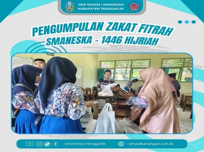 PENGUMPULAN ZAKAT FITRAH SMANESKA RAMADHAN 1446 H