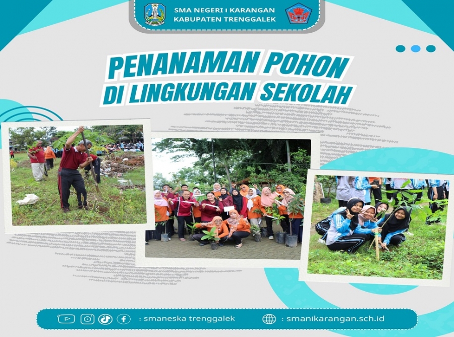 SMANESKA GELAR AKSI REBOISASI DI LINGKUNGAN SEKOLAH