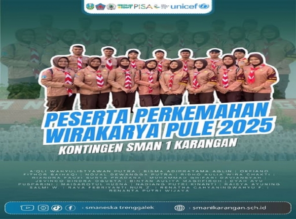 16 ANGGOTA DEWA MADIEN IKUTI PERKEMAHAN WIRAKARYA PULE