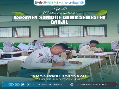 PELAKSANAAN ASAS GANJIL SMAN 1 KARANGAN PADA RABU, 3/12/2025