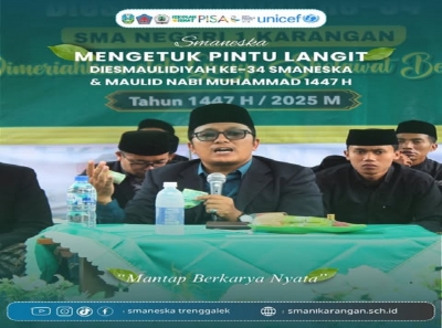 SMANESKA GELAR PENGAJIAN AKBAR PERINGATI ULANG TAHUN KE-34