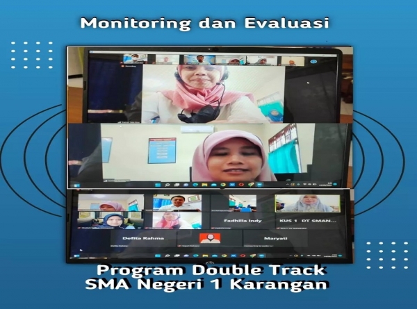 Kegiatan Monitoring Dan Evaluasi Program Double Track SMAN 1 Karangan