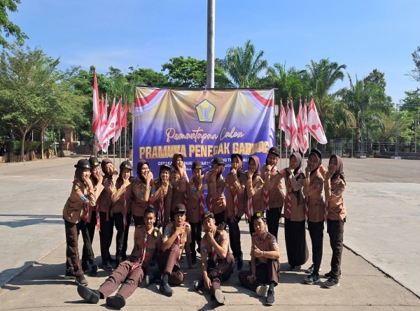 AMBALAN DEWAMADIEN IKUTI PEMANTAPAN PRAMUKA GARUDA