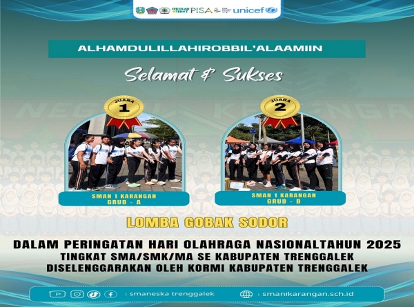 SMAN 1 KARANGAN BORONG 2 JUARA DI AJANG GOBAK SODOR 2025