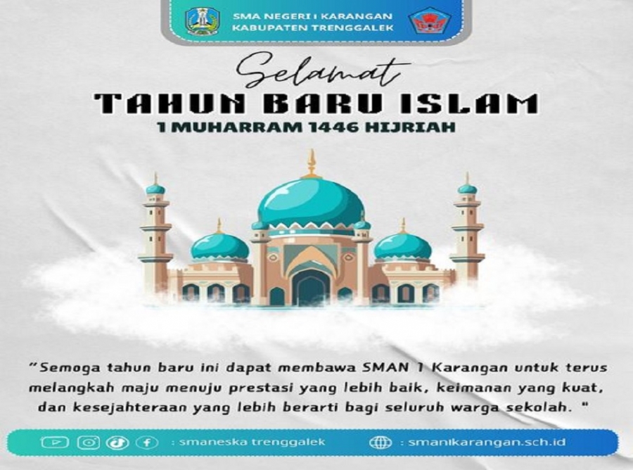SELAMAT MEMPERINGATI TAHUN BARU ISLAM 1446 HIJRIAH