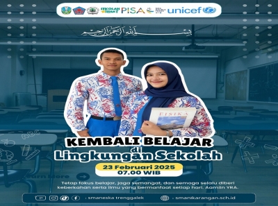 BACK TO SCHOOL YUK SEMANGAT KEMBALI DATANG KESEKOLAH