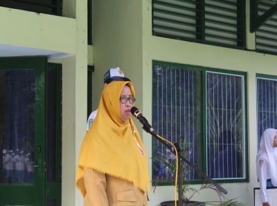 IBU ZULAIKHA MENJADI PEMBINA UPACARA PADA SENIN, 29/01/2024